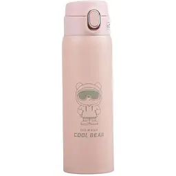 Термос Elisey "Cool bear" дитячий 480 мл рожевий (9064-003)