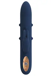 Вібратор-кролик Dreamtoys Goddess Collection Alpheus 23 см синій - мініатюра 2