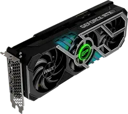 Відеокарта GeForce RTX 3080 10GB Palit GamingPro OC (NED3080S19IA-132AA) Б/В - мініатюра 2