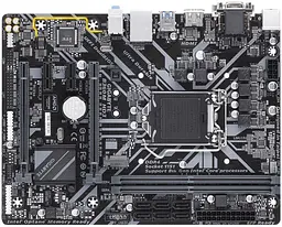 Материнська плата Gigabyte B360M HD3 LGA 1151v2 (B360M HD3) Б/В - мініатюра 2