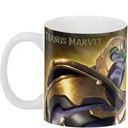 Кухоль GeekLand Thanos Танос жовтий 330 мл жовтий - мініатюра 3