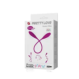 Віброяйце Pretty Love Snaky Vibe 60 см рожевий - мініатюра 7