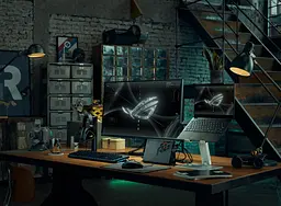 Ноутбук ASUS ROG Flow X13 GV301RE-LJ143 13.4FHD+ Touch IPS/AMD R9-6900HS/16/512F/NVD3050Ti-4/noOS (90NR0A21-M00BY0) - мініатюра 3