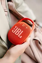 Портативна акустика JBL Clip 4 з карабіном-петлею бездротова (JBLCLIP4RED) - мініатюра 2