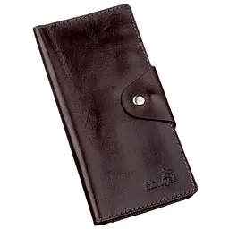 Чоловічий шкіряний гаманець SHVIGEL 18х8,5х1 см acs0016050