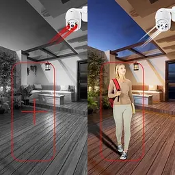 Камера відеоспостереження XPRO PTZ N4 WIFI 4MP кут огляду 355° (41814-PTZ N4 WIFI 4MP_1109) - мініатюра 7