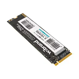 Жорсткий диск M.2 2280 SSD 256Gb Wibrand Caiman NVMe PCI Express 3.0x4 3D NAND TLC зап/чт. 1000/2000Мб/с (WIM.2SSD/CA256GB)