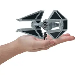 Ігрова колекційна фігурка Jazwares Star Wars Micro Galaxy Squadron TIE Interceptor 7.5 см (SWJ0078) - мініатюра 6
