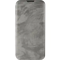 Шкіряний чохол-книжка Epik Belora для Motorola Moto G67 / G77 Gray - мініатюра 2