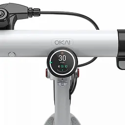 Електросамокат OKAI ES10-NEON Lite White 9", 300(600)W, 7.8Ah, 30km, 25km\h, 20%, NFC, App, 15kg (ES10-W) - мініатюра 10