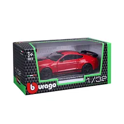 Автомодель Bburago Ford Shelby GT500 1:32 червона (18-43050) - мініатюра 4