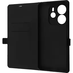 Чохол-книжка Wave Fold Case для Redmi Note 14 4G Black [143323] - мініатюра 2