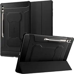 Чехол Spigen Rugged Armor Pro для Samsung Tab S9 Ultra 14.6 (X910 / X916) / Tab S10 Ultra 14.6 (X920 / X926) Black (ACS06538)