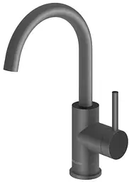 Змішувач для кухні Kohlman Axel graphite QB150AG Графіт