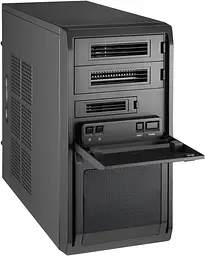 Корпус Chieftec LIBRA LT-01B-OP mATX, без Блок живлення, Чорний - мініатюра 2