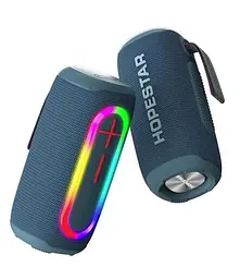 Портативна акустика Hopestar P60 з підсвіткою LED бездротова синя - мініатюра 2