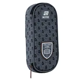 Пенал Kite College Line Boy сірий (K25-599-6) - мініатюра 4
