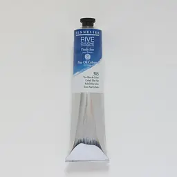 Олійна фарба Rive gauche 200 мл, Кобальт синій відтінок (Cobalt Blue Hue)