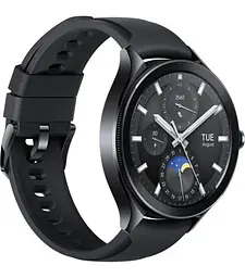 Смарт-годинник Xiaomi Watch 2 Pro Black Case with Black Fluororubber Strap (BHR7211GL) - мініатюра 2