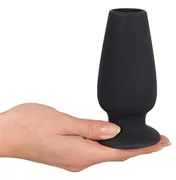 Анальний тунель Orion Lust Tunnel Plug XL 13 см (чорний) - мініатюра 4