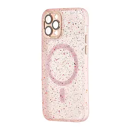 Чохол Splatter with MagSafe Protected Camera iPhone 12 Pro Pink