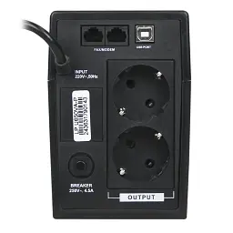 Пристрій безперебійного живлення LogicPower U650VA-P USB (2436) - мініатюра 4