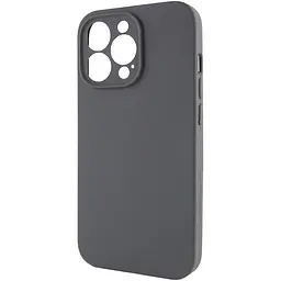 Чохол Epik Silicone Case Full Camera Protective (AA) NO LOGO для Apple iPhone 13 Pro Max (6.7) Сірий / Dark Gray - мініатюра 3