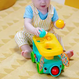 Музична іграшка Bright Starts Pop & Roll Safari Bus (16827) - мініатюра 9