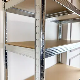 Стелаж 4P StrongShelf 180х65х40см оцинкований навантаження 175кг/полицю - мініатюра 10
