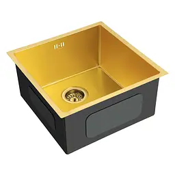Кухонна мийка Mixxus MX4843-220x1.0-PVD-Gold MX0559, Золотий