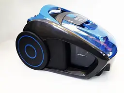Контейнерний потужний пилосос Rainberg RB-652TB для сухого чищення будинку з турбощіткою 2,5л 3700Вт Блакитний/Чорний - мініатюра 4
