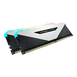 Оперативна пам'ять Corsair 32GB (2x16GB) DDR4 3600MHz Vengeance RGB RT White (CMN32GX4M2Z3600C18W)