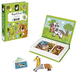 Магнітна книга Тварини 30ел Janod det0017722