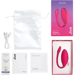 Смарт-віброяйце We-Vibe Jive Electric Pink - мініатюра 7