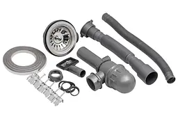 Кухонна мийка Brinex 510-D 0,8 мм, врізна BRIN510MDEC08 - мініатюра 6