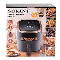 Мультипіч-аерофритюрниця Sokany SK-10014 4,8 л - мініатюра 10