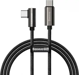 Кабель Baseus Legend Series Elbow Fast Charging Data Cable Type-CtoType-C 100W 2m CATCS-A01 Black