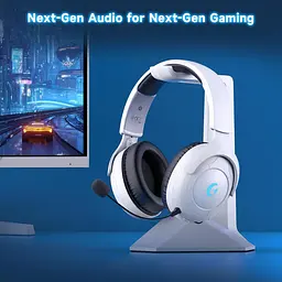 Бездротова ігрова гарнітура для PS5/PS4, ПК, Switch, Mac, ігрова гарнітура 2,4 ГГц із мікрофоном, акумулятор 45H - мініатюра 2