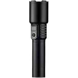 Ліхтарик Flashlight W508 Type-C / USB A 3000 mAh Чорний