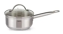 Ківш Luminosa зі скляною кришкою Fissman Ø16х7,5 см, Ø14 см kuh0007740