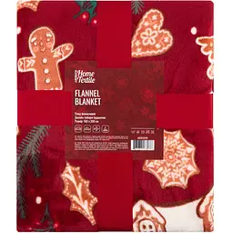Плед Ardesto Christmas Flannel 160х200 см імбирні будиночки (ART0121PB)