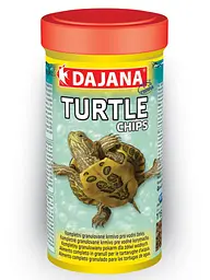 Комплексний корм у вигляді чіпсів для всіх видів водних черепах Dajana TURTLE CHIPS 5 л/1.9 кг