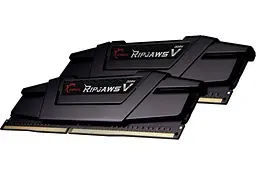 Модуль пам`ятi DDR4 2x16GB/3600 G.Skill Ripjaws V Чорний (F4-3600C18D-32GVK) - мініатюра 2