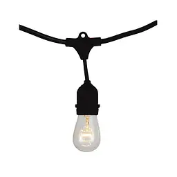 Вулична гірлянда з ретро лампами LED Edison 15шт Solar на сонячній батареї - мініатюра 3
