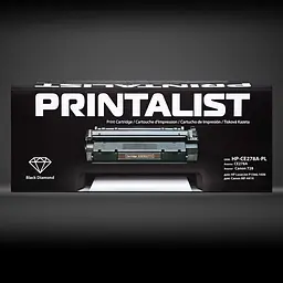 Картридж тон. PRINTALIST для HP LJ P1566/1606/M1536 аналог CE278A Black ( 2200 ст.) (HP-CE278A-PL) - мініатюра 3