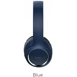 Навушники бездротові Hoco Journey Bluetooth Hi-Res W28 сині - мініатюра 5