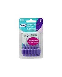 Міжзубна щітка TePe Original, Purple, 6 шт, 1.1 мм