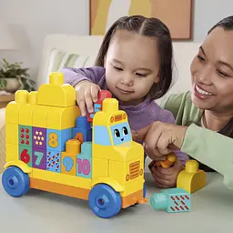 Конструктор Mega Bloks Автобус з цифрами (JKG34) - мініатюра 4