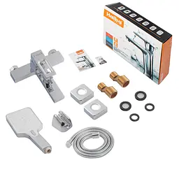 Змішувач для ванни Haiba Kant 009 Euro HB9603 Хром - мініатюра 5