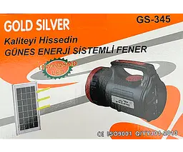 Фонарь автономный многофункциональный на солнечной батарее XPRO 10W+22 SMD LED c радио, Power bank и MP3 черный (XPRO_1763) - мініатюра 7